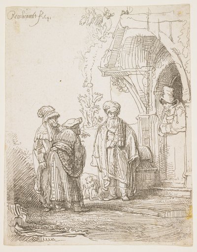 Jakob und Laban, 1641 von Rembrandt van Rijn